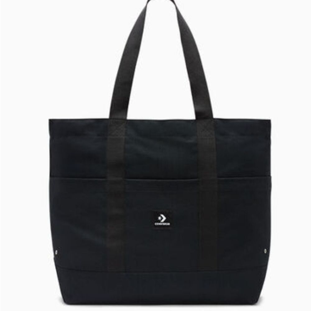 Converse Premium Heavyweight Canvas Tote Bag- Black